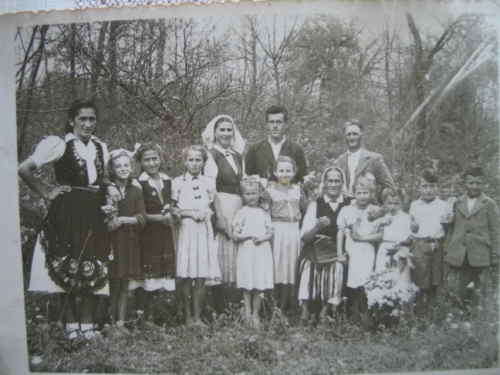 Tata sa Rajkom kod tetke Ane u Klakaru